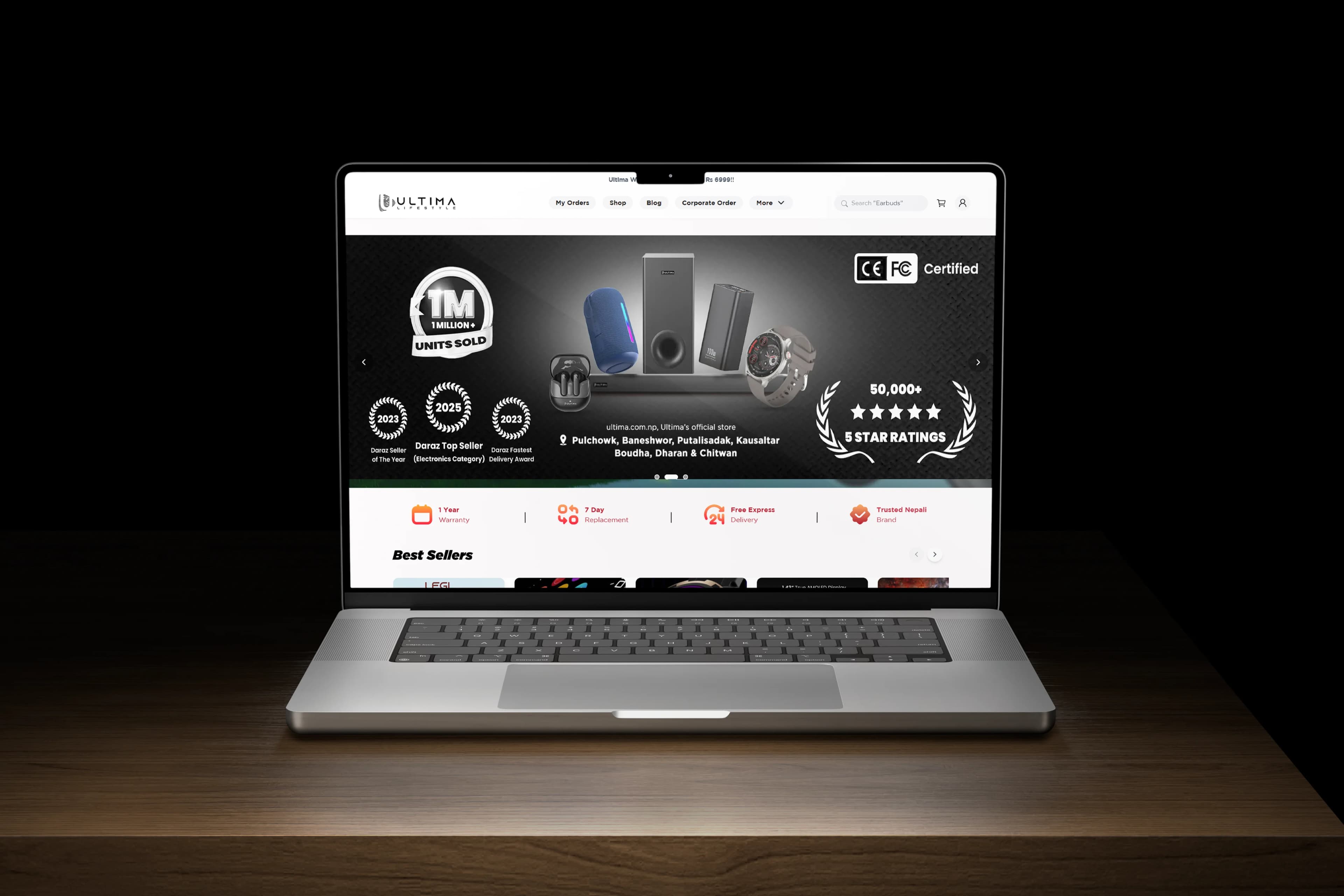 Ultima Lifestyle Banner